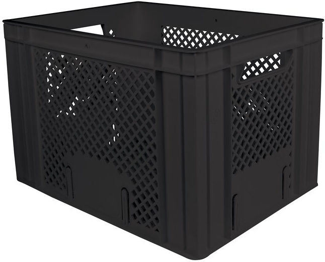 bicycle crate 31 liters - black