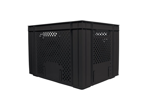 bicycle crate 31 liters - black