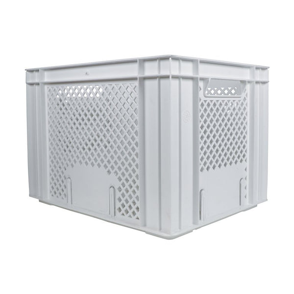 bicycle crate 31 liters - white