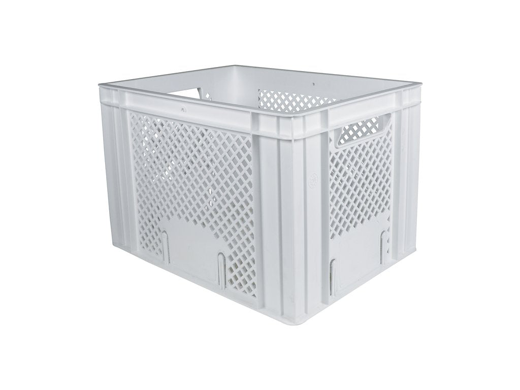 bicycle crate 31 liters - white