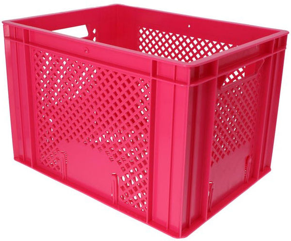 bicycle crate 31 liters - pink
