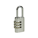 Yale 1065213 - hangslot 20mm alu zilver std | 3 stuks