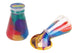 Regenboog slime in fles. 3+