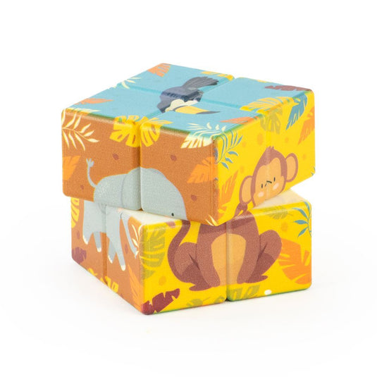 Magic cube dierentuin. 12 stuks. 3+