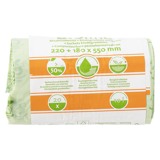 Bioline 1069646 - composteerzakken 10l 20st | 10 stuks