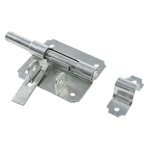 Mack 1069112 - hangslotgrendel blauw verzinkt80 mm | 5 stuks