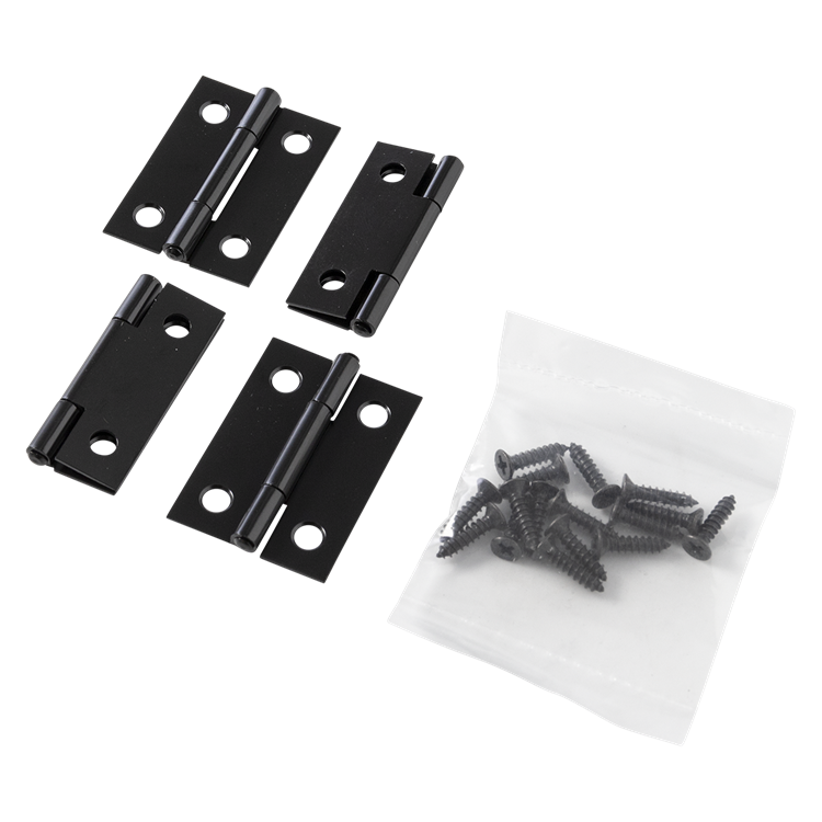 Load image into Gallery viewer, Mack 1071162 - 4 smalle scharnieren zwart h 33 x b22 mm | 5 stuks
