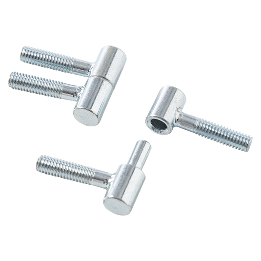 Mack 1071182 - 2 meubel inboorpaumellen verzinkt ø 9 x 23 mm | 5 stuks