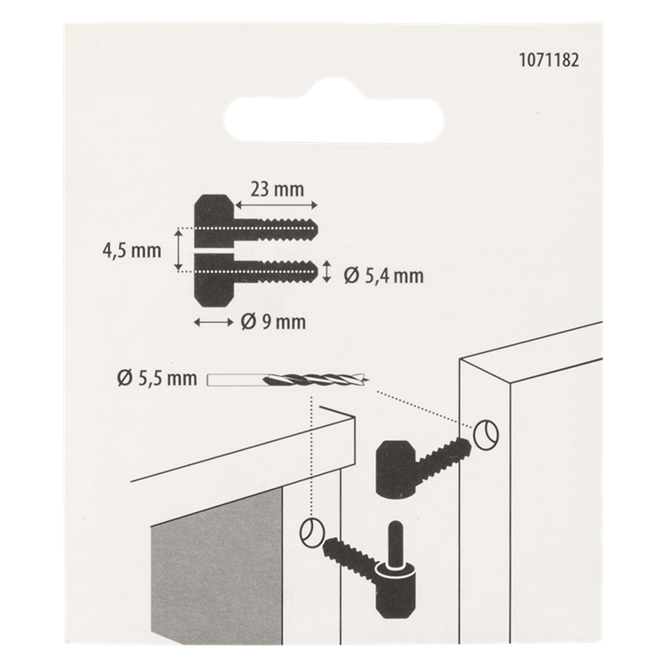 Load image into Gallery viewer, Mack 1071182 - 2 meubel inboorpaumellen verzinkt ø 9 x 23 mm | 5 stuks
