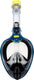 Waimea full face duikmasker - kids volwassenen - blauw - maat s m
