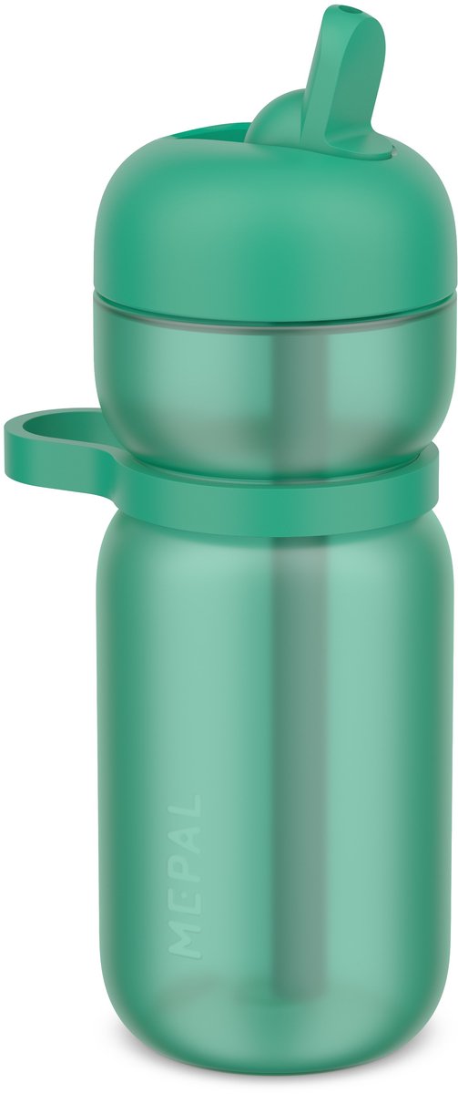 Mepal drinkfles flip sport - 600 ml - flip en drink - lekdicht - draaglus en comfortabele grip - vaatwasmachinebestendig - drinkflessen - apple green