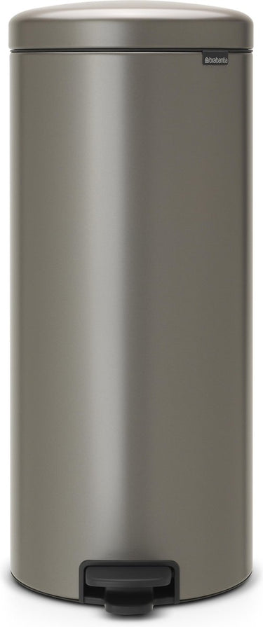 Brabantia newicon prullenbak - 30 liter - platinum