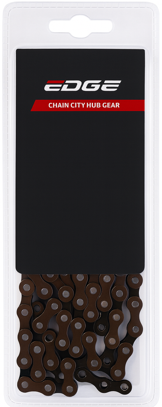 Edge fietsketting city naafversnelling 1 2 x 3 32 - 116 links