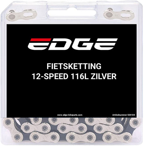 Ketting 12 speed Edge CHN-006 met 116 schakels - zilver