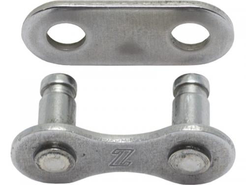 connecting link Snap-on wide 1/8 steel silver 2 pieces