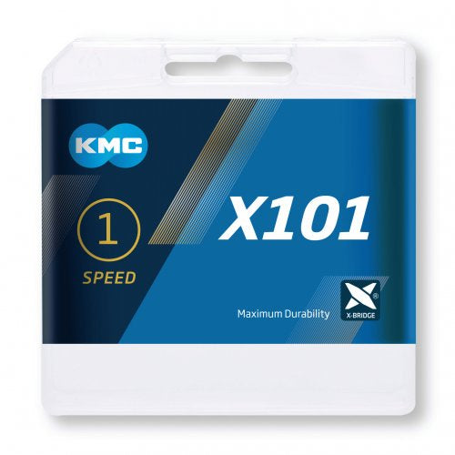 Load image into Gallery viewer, KMC X101 Goud 8mm 112 schakels
