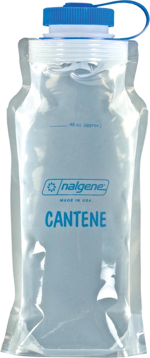 Nalgene - cantene multi-layer - wide mouth bottle - drinkfles -waterfles - lekvrij - lichtgewicht - 1500 ml - kunststof grijs