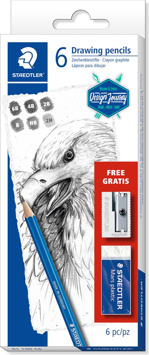 Staedtler promo set mars lumograph potlood
