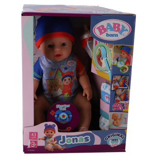 Baby born jonas - babypop 43 cm