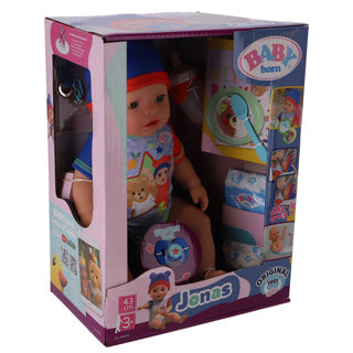 Baby born jonas - babypop 43 cm