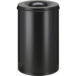 V-part vlamdovende prullenbak vepa bins vb111000 110l zwart
