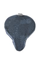 basil bohème - saddle cover - indigo blue