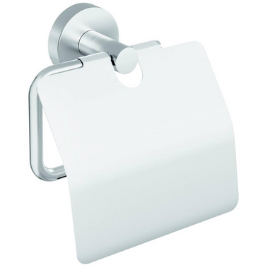 Tesa 1073542 - moon toiletrolhouder met deksel stainless steel | 1 stuks