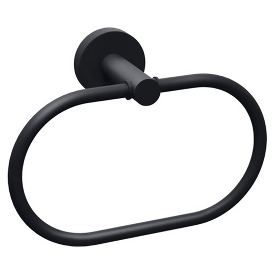 Tesa 1073529 - moon black handdoekring zwart | 1 stuks