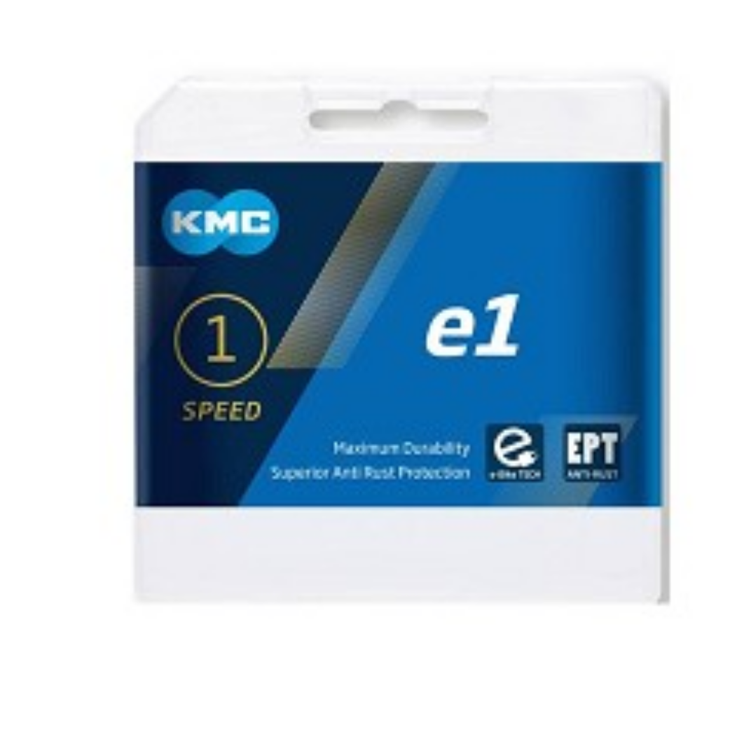 KMC chain E1 EPT narrow 1/2x3/32, 6.7mm, anti rust, 130 L single speed