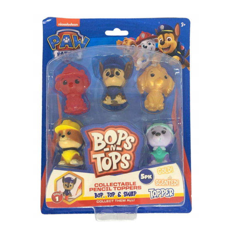Load image into Gallery viewer, Paw patrol bops and tops figuren 5 stuks
