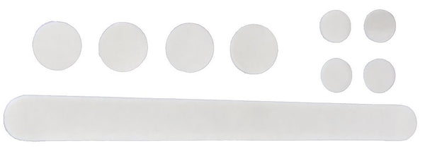 Frame protection sticker set 9-piece Transparent