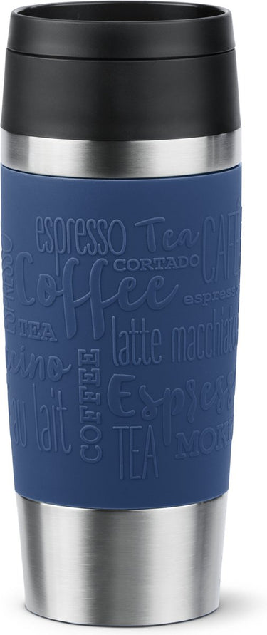Tefal travel mug classic n2020310 - thermosfles - 360 ml - donkerblauw - isolerend - lekvrij