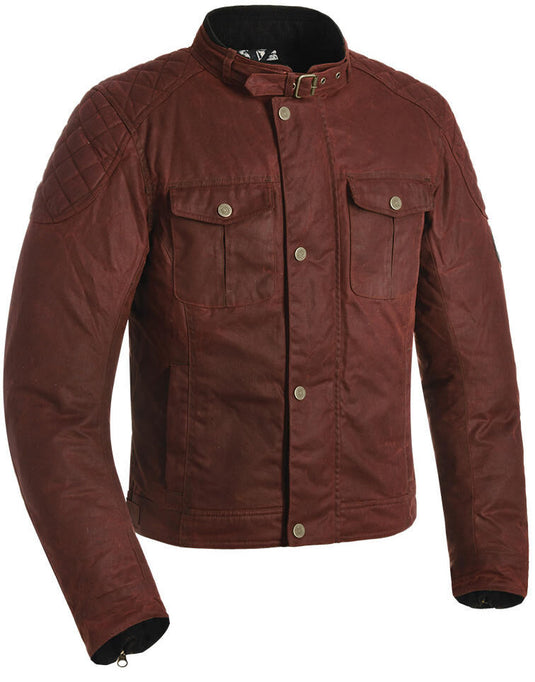 Oxford jas holwell 1.0 jacket holwell 1.0 wax cotton red 5xl