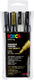 Posca paintmarker uni pc1mc ef 4st assorti