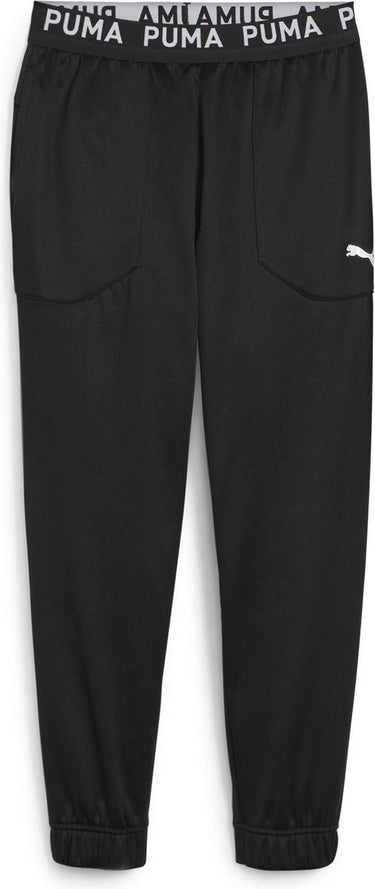 Puma train pwr fleece jogger heren sportbroek - black-white cat