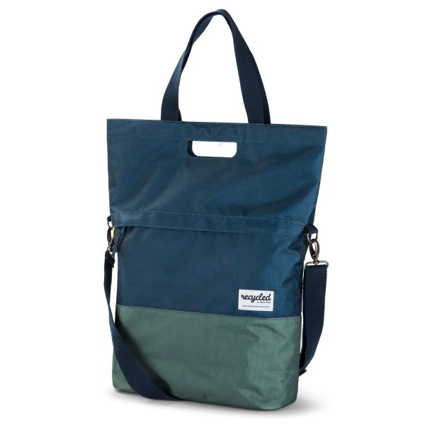 Load image into Gallery viewer, Urban Proof fietsshopper blauw-groen 20L
