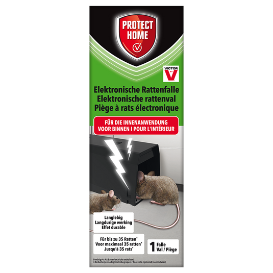 Pro-tect 1076862 - val ratten electronic 1st protect home | 1 stuks
