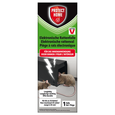 Pro-tect 1076862 - val ratten electronic 1st protect home | 1 stuks