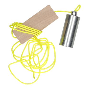 1010992 - opgesteld metsersschietlood 600 gr | 2 stuks