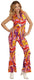 Widmann groovy geralda 70s dames jumpsuit, orchidee - vrouw