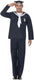 Smiffys matrozen pak - matroos kostuum heren - maat m - 48-50