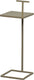 Woood toste bijzettafel - metaal - donker zand - 64x22x22