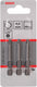Bosch bit 1 4xh-tors is 4.0 3 49mm - 3 stuks