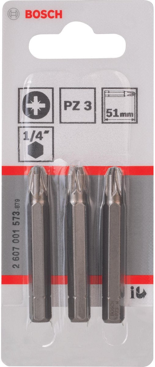 Bosch - xh-tors pz3 51mm - 3 stuks