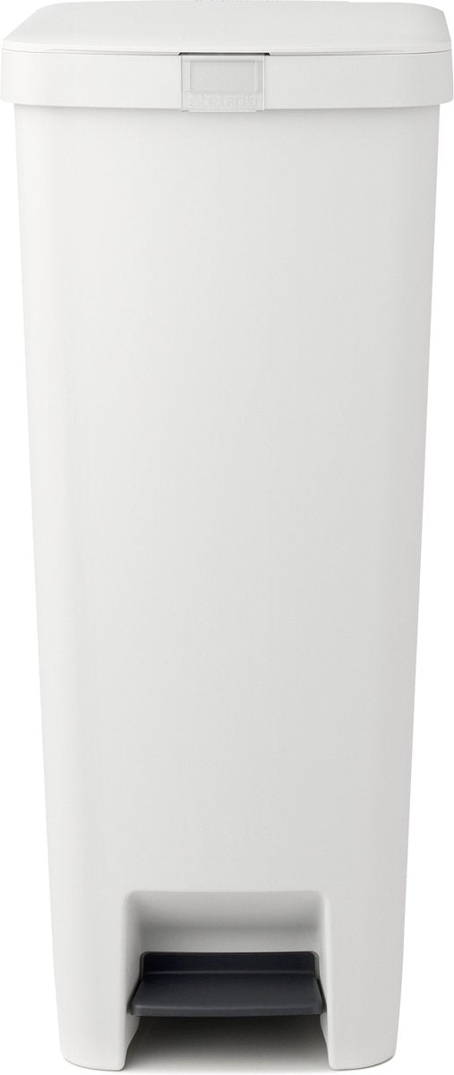 Brabantia stepup prullenbak - pedaalemmer - 40 liter - light grey