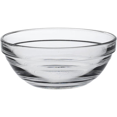 Duralex schaal lys rond stapelbaar 200ml hardglas 6 stuks 10,5x4.3cm