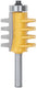 Universeel geko freesset - multi-slot - 8 mm schacht - 38 mm hoogte - met lager