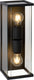 Lucide claire - wandlamp binnen buiten - 2xe27 - ip54 - antraciet