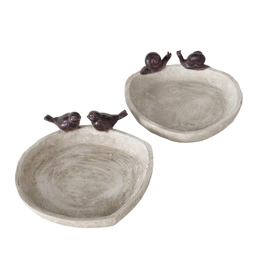 Boltze home vogeldrinkbad lubin ø21xh6cm
