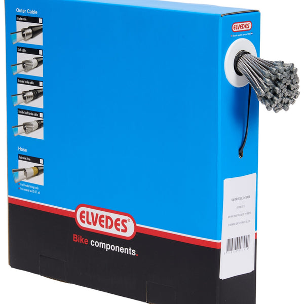 Elvedes brake inner cable 2000mm 6411RVS-SLICK-BOX